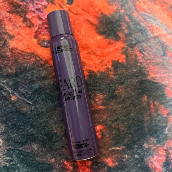 💜 Andrew Fitzsimons Hard Strong Hold Hairspray - NWT - Picture 2 of 6